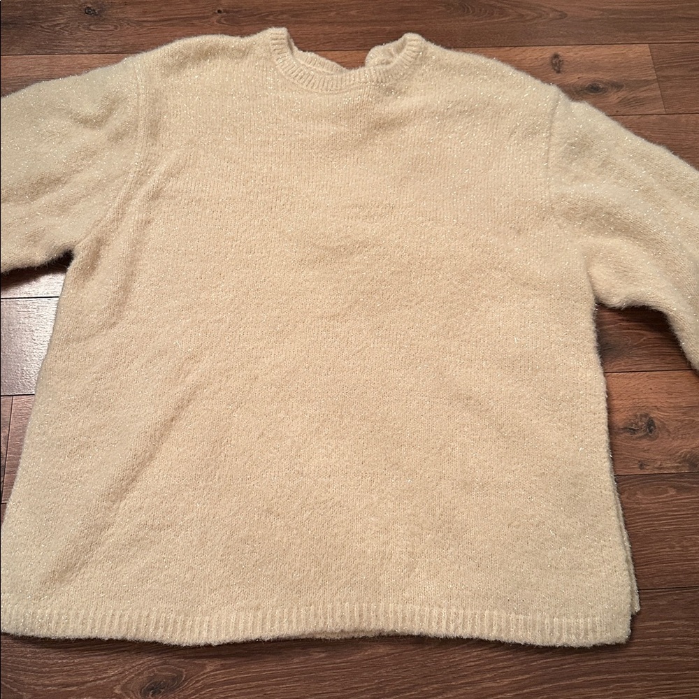 HM sparkle sweater. small